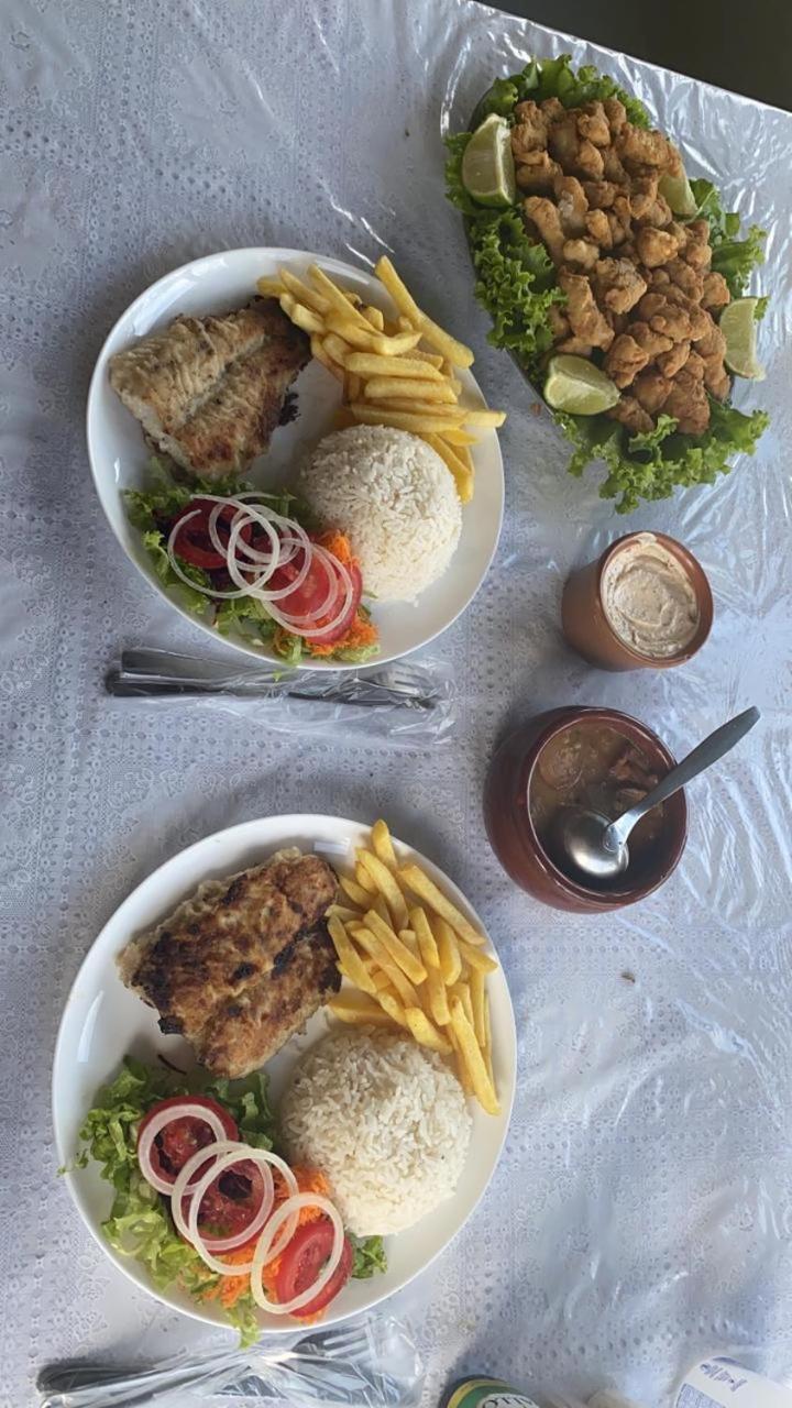 Pousada E Restaurante Frente Mar H غوارويا المظهر الخارجي الصورة