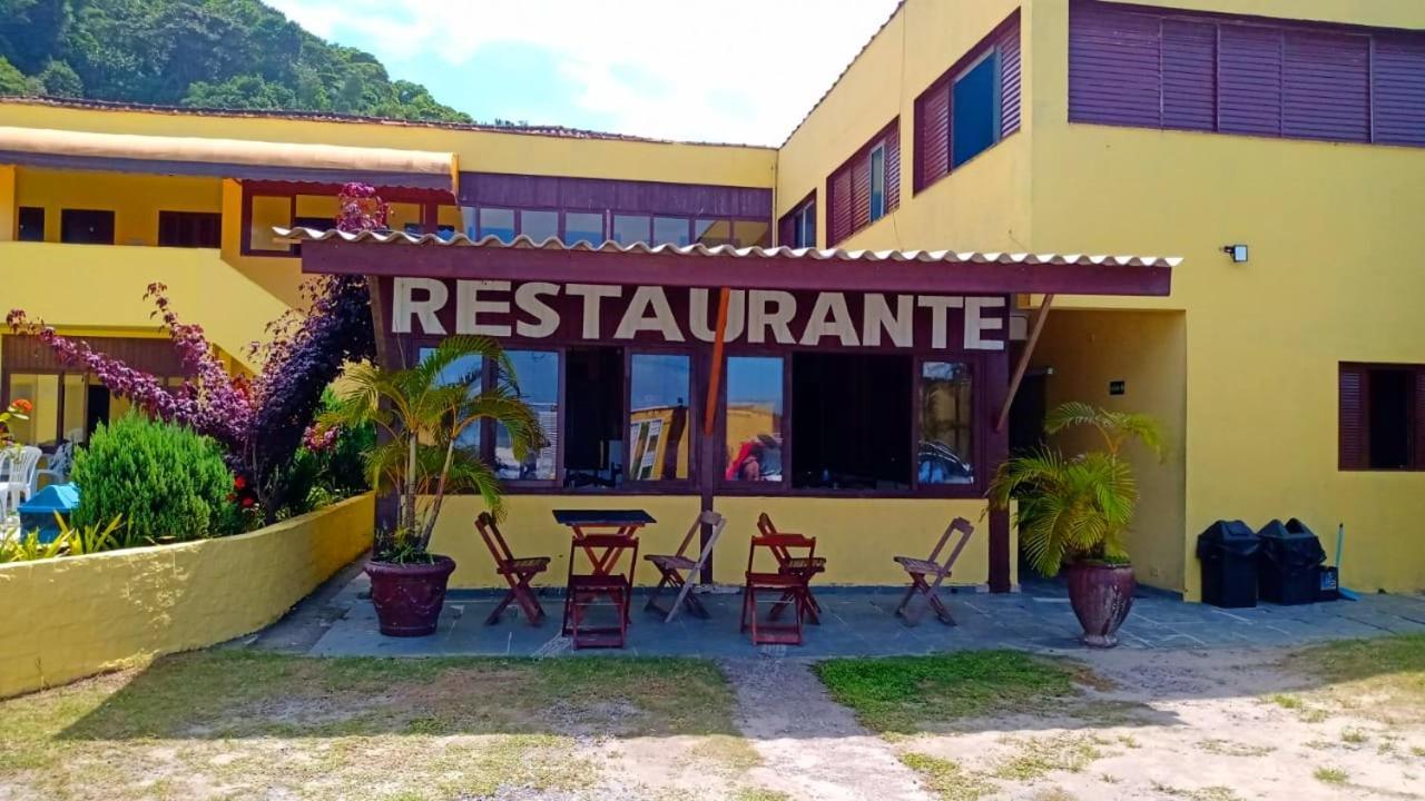 Pousada E Restaurante Frente Mar H غوارويا المظهر الخارجي الصورة